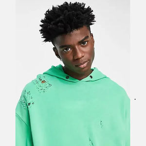 ชุดวอร์มเทรนนิ่งสไตล์สตรีทพร้อมโลโก้สั่งทำ เสื้อผ้ากีฬาฤดูร้อนลำลอง ชุดออกกำลังกายผ้าฝ้ายยืดหยุ่น 100% ชุด 2 ชิ้น - Product Image 3