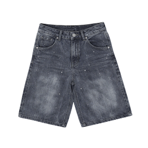 ผู้ผลิตกางเกงยีนส์คริสตัลแบบสั่งทำพิเศษ แหล่งสั่งซื้อผ้าที่เป็นธรรม กระบวนการผลิตที่เหนือกว่า โรงงานติดตั้งคริสตัล - Product Image 1