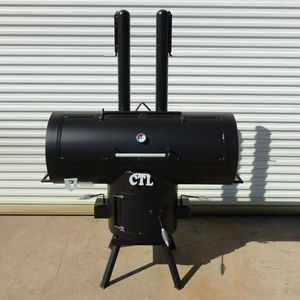 Parrilla de carbón para ahumador de barbacoa de flujo inverso, la más demandada, para remolques de concesiones y tijeras de peluquería - Product Image 1