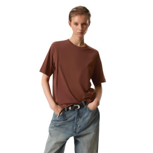 Camiseta Casual Ecológica para Mujer con Apliques, 100% Algodón, Transpirable y de Secado Rápido, para Uso Diario en Verano, Corte Regular, en Stock - Product Image 2
