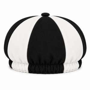 Gorra de Cricket de Ocho Paneles de Color Sólido Personalizada de Alta Calidad, Gorra Clásica Vintage con Bordado 3D Transpirable de Mezcla de Lana a Rayas - Product Image 4