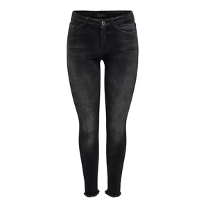 New Arrival Summer and Autumn New Medium <b>Waist</b> <b>Jeans</b> Women Denim Pencil Pants <b>Elastic</b> Pencil Black Color <b>Jeans</b> OEM Service - Product Image 3
