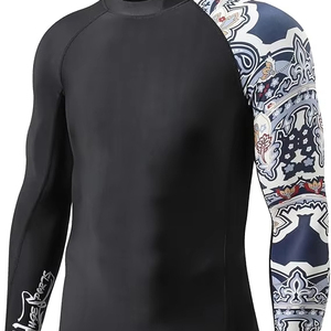 Premium <b>Compression</b> <b>Shirt</b> Rash Guard Anti UV Workout <b>Shirt</b> for Gym Fitness Running Outdoor Sports - Product Image 4