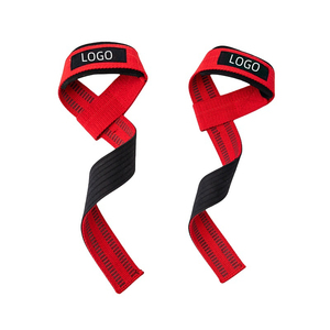Misha Sports Fitness Cotton Adjustable Gym Strap Anti-Slip Palm Guard for Weightlifting <b>Strength</b> <b>Training</b>-High Stretch - Product Image 2