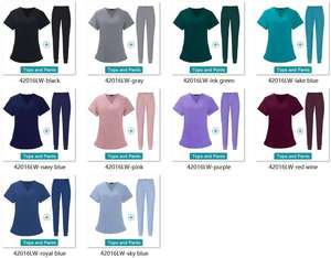 Nouveauté : Ensembles d'uniformes médicaux personnalisés 2026 – Tenues professionnelles pour personnel hospitalier en tissu élastique durable – Vente en gros - Product Image 4