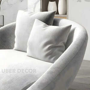 Sillón Anviya Luxe, Estilo Nórdico Minimalista, Sillón Acolchado para Cualquier Habitación, para Sala de Estar - Product Image 4