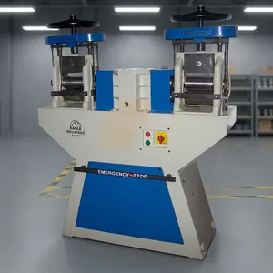 Banc de travail double tête en acier inoxydable Eagle pour la fabrication de bijoux, qualité supérieure, modèle 64.5766, poids 325 - Product Image 3