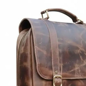 Bolsos de Cuero Totalmente Personalizados Más Vendidos, Nuevo Diseño Moderno y Personalizado, Mochila de Cuero a Precio Razonable - Product Image 6