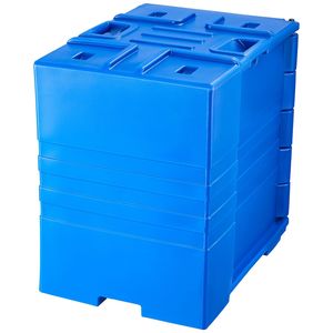 Contenitore Termico per Alimenti da 95 Qt con Doppie Fibbie, Scaldavivande a Caricamento Frontale per Catering, Attrezzatura per Mantenere il Calore - Product Image 5