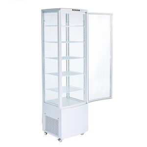 Vetrina Refrigerata per Pasticceria con Illuminazione LED a 5 Ripiani, Capacità 278L/9.8 Cu.Ft., Attrezzatura per Cucine Commerciali - Product Image 1