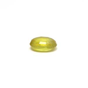 4.3 Carat Oval Cut Yellow Sapphire Loose Gemstone for Fine Jewelry - Product Image 3
