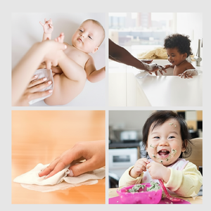 Nouveau produit : Serviettes sèches non tissées blanches pour personnes âgées Krclean XK7, format 50/80 feuilles, lingettes du Vietnam, fournitures de nettoyage en gros - Product Image 6