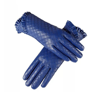 Gants élégants pour femmes en cuir de chèvre personnalisés, design uni, durables, utilisables en toutes saisons pour le quotidien, les occasions décontractées, les fêtes et les voyages - Product Image 2