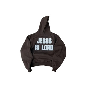 Custom Men's Streetwear 100% Cotton Fleece Pullover Hoodie Zipper Design Regular Fit 460g Fabric High Quality Embroidered - Product Image 2