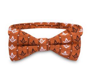 เนคไทโบว์ไทแบบใหม่สำหรับพิธีกรรมเมสัน รอยัลอาร์ช ผลิตจากผ้าไหมทอมือ ดีไซน์สั่งทำพิเศษ กำลังเป็นที่นิยม - Product Image 1