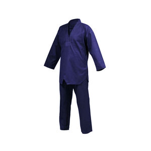 Uniforme de Taekwondo para Hombre, Transpirable, de Algodón, Cuello en V, Traje de Artes Marciales, Ropa Deportiva Ligera y Cómoda - Product Image 4