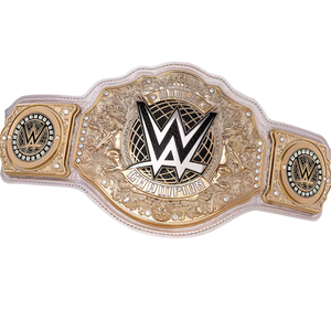Cinturón de Campeón Mundial de la WWE, Cinturón de Campeonato de Lucha Libre de Primera Calidad, Dorado y Plateado, para Coleccionistas, Aficionados y Eventos - Product Image 4