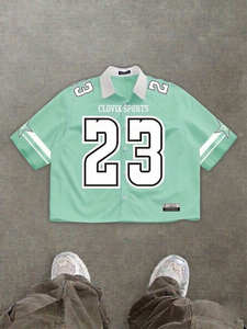 CLOVIX SPORTS เสื้อเชิ้ตแขนยาวผู้ชายสีพื้นสำหรับฤดูร้อน คอกลม สวมใส่สบาย ทรงหลวม ผ้าฝ้าย 100% เป็นมิตรกับสิ่งแวดล้อม ระบายอากาศได้ดี แห้งเร็ว - Product Image 4