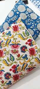 Funda de Cojín Floral con Estampado Artesanal, Funda de Almohada Cuadrada con Cierre Trasero, Algodón, Decoración para el Hogar y Hoteles, Precio al por Mayor - Product Image 2