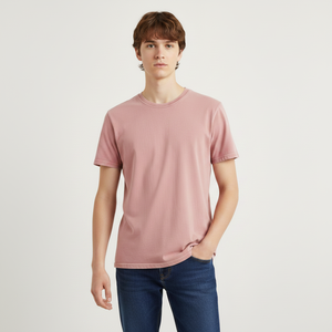 T-shirt vintage délavé à l'acide avec logo personnalisé pour homme, en coton épais, coupe oversize, 100% coton pour t-shirt homme - Product Image 5
