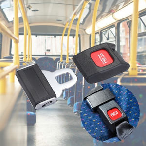 Hebilla de Acero al Carbono con Botón de Presión Serie CA-010, Resistencia a la Tracción de 1.5 Toneladas, Certificación ISO 9001, para Cinturones de Seguridad Automotrices - Product Image 1