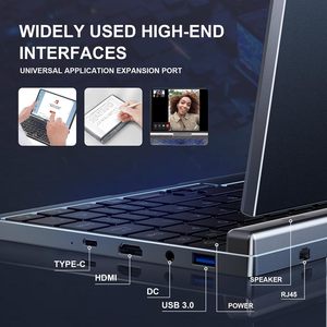 KOO FORWAY Mini Laptop 8 inch HD Touchscreen Portable, Win 11 Pro Small Gaming Laptop, N150 12 GB LPDDR5 1TB <b>M.2</b> <b>SSD</b> - Product Image 6