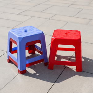 Heavy Duty Low <b>Plastic</b> <b>Stool</b> For Street Cafe Coffee Shop Outdoor Dining Food Court And Everyday Commercial Seating Applications - Product Image 1