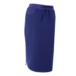 Women's Hospital <b>Scrubs</b> Skirt <b>Blue</b> Cotton Polyester Woven Uniform Pants for Medical Use - Product Image 4