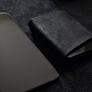 Premium Cowhide Leather Stitchless Fold Closure Minimalist Slim <b>Wallet</b> Front Pocket RFID Blocking Card <b>Holder</b> for Men LSW-0008 - Product Image 5