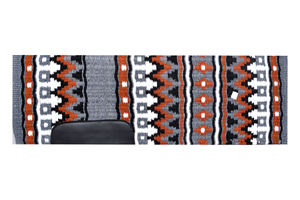 Custom Western Fabric Lining Dressage Saddle Pad Shock Absorbing Horse Saddle <b>Blanket</b> Breathable Equestrian Riding - Product Image 3