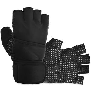 Gants de cyclisme unisexes sans doigts, antidérapants, absorbant les chocs, respirants - Product Image 5
