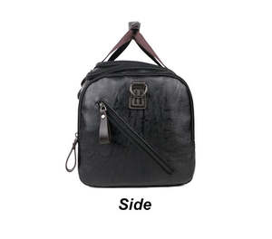 Bolsa de Viaje de Cuero de Alta Calidad Unisex NESTA SPORTS, Bolso de Mano Tipo Duffel, Bolso Grande Informal para Fin de Semana, para Viajes y Negocios - Product Image 2