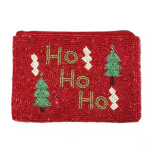 Designer <b>Mini</b> Beaded Wallet Handmade Coin Purse for Women at Best Wholesale Price - Product Image 1