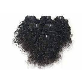 Extensions de cheveux humains indiens vierges non traités Remy, boucles printanières, tissage de cheveux à double trame, toutes couleurs, permanent, de 8 à 26 pouces - Product Image 6