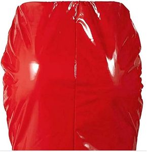 Minifalda de Cuero para Mujer, Diseño Personalizado OEM ODM, Cintura Alta, Corte Ajustado, Falda Corta de Cuero PU, Moda Femenina, Venta de Fábrica, Proveedor - Product Image 2