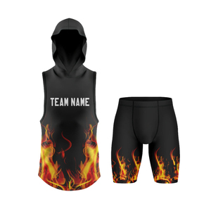 Uniformes de Fútbol Americano 7 contra 7 Personalizados al por Mayor para Jóvenes, Corte Regular, Sublimados, con Capucha - Product Image 1