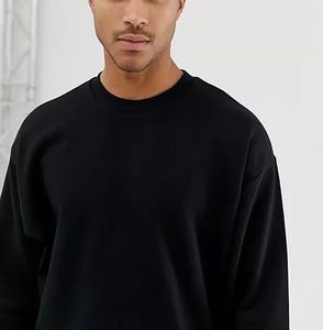 Ensemble de survêtement col rond en coton 100% uni avec logo personnalisé, tailles plus, pour hommes, 2 pièces, short et pantalon de jogging, vente en gros - Product Image 6
