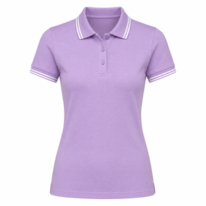 Latest High Quality <b>Ladies</b> for <b>Shirt</b> Casual Wear Sports Workout Running Knitted Embroidery Quick Dry Breathable <b>Polo</b> <b>Shirt</b> - Product Image 6