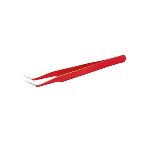 Gold Plated Precision Eyelash Tweezers Smooth Tip For Lash Extension - Product Image 1