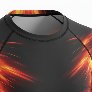 โรงงานผลิตเสื้อรัดกล้ามเนื้อแบบซับลิเมชั่นสำหรับกีฬา MMA BJJ ชุดฝึกซ้อม รับผลิตตามสั่ง (OEM) แบรนด์ส่วนตัว ขายส่ง - Product Image 4