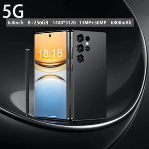 Teléfono Inteligente 5G Desbloqueado, Batería de 6000 mAh, 8+256 GB, Pantalla HD+ de 6.8\", Reconocimiento Facial, Bloqueo por Huella Dactilar, Doble SIM, Lápiz Integrado, I25 5G Ultra - Product Image 6