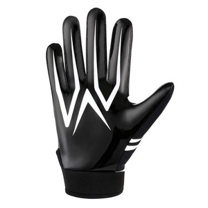 Gants de gardien de but de football noirs à doigts entiers avec sangle de poignet réglable, antidérapants, respirants, équipement sportif unisexe - Product Image 5