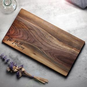 Planche à découper rectangulaire personnalisée, surface lisse et épaisse, idéale pour la découpe quotidienne, le service et une présentation élégante en cuisine - Product Image 4