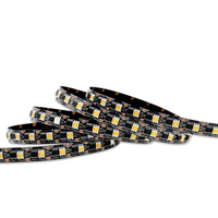 Pcb Putih / Hitam Berkualitas Tinggi Lebar 12mm, IP20 5V 60leds UCS7604 WWA Dekorasi Festival Natal Strip Led Digital