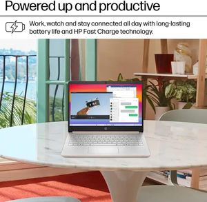 โน้ตบุ๊ก New H/P Stream 14 สำหรับนักเรียนและธุรกิจ ระบบปฏิบัติการ Windows 11 พร้อม Microsoft Office 365 Copilot AI แรม 8GB หน่วยความจำ 128GB UFS ชิปประมวลผล Intel N150 (Quad-core) - Product Image 3