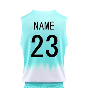 Uniforme de basket-ball de haute qualité 100% polyester, sur mesure, nouveau design, respirant - Product Image 3