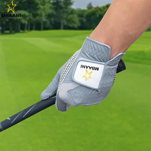 Gant de golf pour homme à porter sur la main gauche, antidérapant, avec silicone pour une meilleure adhérence, en cuir synthétique, polyuréthane durable, toutes saisons - Product Image 4