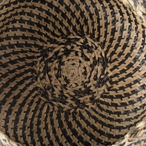 Set of 3 <b>Foldable</b> Round Seagrass <b>Baskets</b> Handmade Storage <b>Basket</b> Wholesale eco-friendly Made in Vietnam - Product Image 6