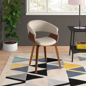 Modern Chair with Strong Frame and Soft <b>Cushion</b> Elegant Seating Furniture for Living Room Bedroom Kitchen Office and Home - Product Image 1