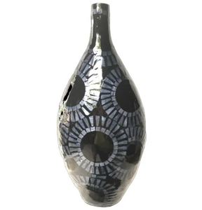 Jarrón con incrustaciones de nácar natural de alta calidad de Vietnam, el más vendido. - Product Image 2